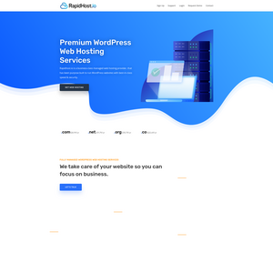 RapidHost Screenshot