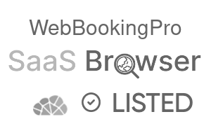 WebBookingPro - SaaS Browser Verified Badge
