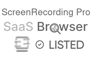 ScreenRecording Pro - SaaS Browser Verified Badge