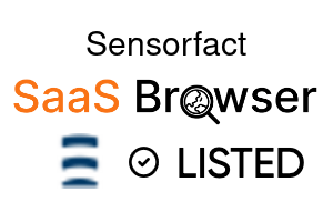 Sensorfact - SaaS Browser Verified Badge