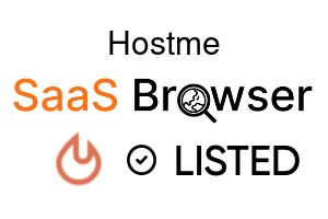 Hostme - SaaS Browser Verified Badge
