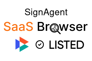 SignAgent - SaaS Browser Verified Badge