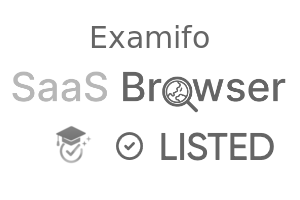 Examifo - SaaS Browser Verified Badge