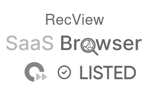 RecView - SaaS Browser Verified Badge