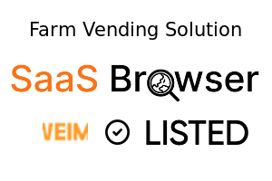 Farm Vending Solution - SaaS Browser Verified Badge