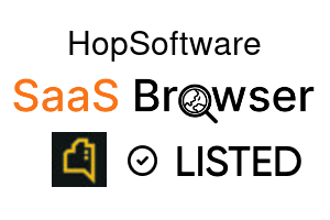 HopSoftware - SaaS Browser Verified Badge