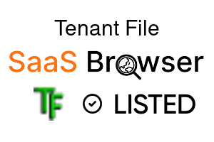 Tenant File - SaaS Browser Verified Badge