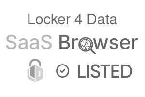 Locker 4 Data - SaaS Browser Verified Badge