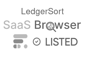 LedgerSort - SaaS Browser Verified Badge