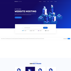 Firmus Hosting Screenshot