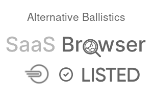 Alternative Ballistics - SaaS Browser Verified Badge