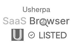 Usherpa - SaaS Browser Verified Badge