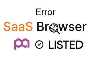 Error - SaaS Browser Verified Badge