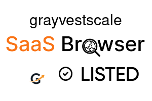 grayvestscale - SaaS Browser Verified Badge