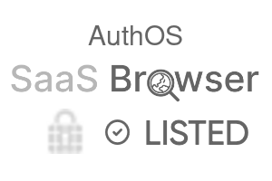 AuthOS - SaaS Browser Verified Badge