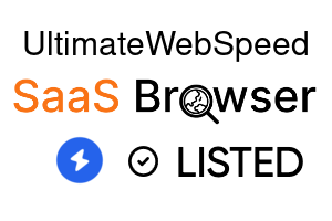 UltimateWebSpeed - SaaS Browser Verified Badge