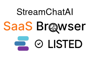 StreamChatAI - SaaS Browser Verified Badge