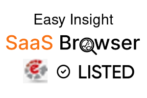 Easy Insight - SaaS Browser Verified Badge