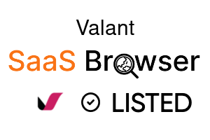 Valant - SaaS Browser Verified Badge