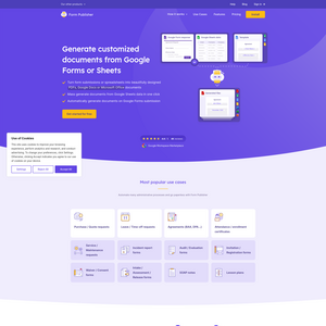 Form Publisher Screenshot
