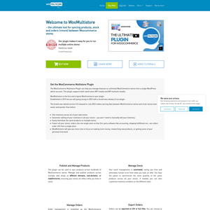 WooMultistore Screenshot