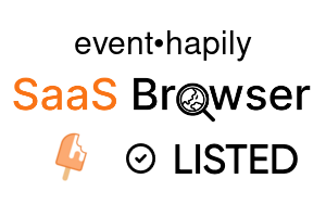 event•hapily - SaaS Browser Verified Badge