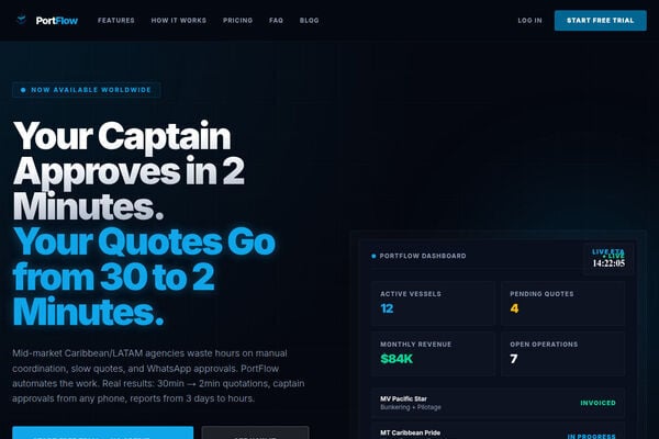 PortFlow screenshot