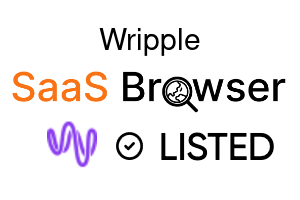 Wripple - SaaS Browser Verified Badge