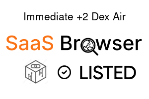 Immediate +2 Dex Air - SaaS Browser Verified Badge