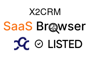 X2CRM - SaaS Browser Verified Badge