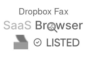Dropbox Fax - SaaS Browser Verified Badge