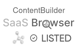 ContentBuilder - SaaS Browser Verified Badge