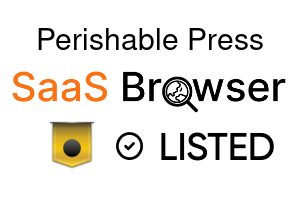 Perishable Press - SaaS Browser Verified Badge