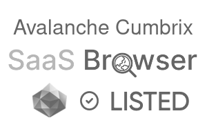 Avalanche Cumbrix - SaaS Browser Verified Badge