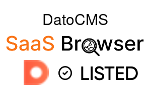 DatoCMS - SaaS Browser Verified Badge
