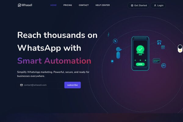 Whasell screenshot