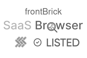 frontBrick - SaaS Browser Verified Badge