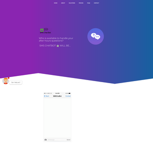 SMS ChatBot Screenshot