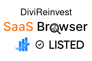 DiviReinvest - SaaS Browser Verified Badge
