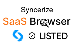 Syncerize - SaaS Browser Verified Badge