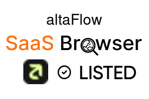 altaFlow - SaaS Browser Verified Badge