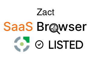 Zact - SaaS Browser Verified Badge