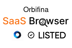 Orbifina - SaaS Browser Verified Badge