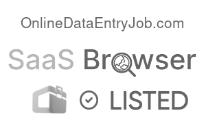 OnlineDataEntryJob.com - SaaS Browser Verified Badge