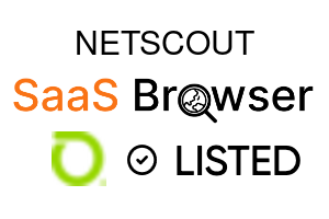 NETSCOUT - SaaS Browser Verified Badge