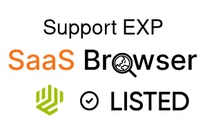Support EXP - SaaS Browser Verified Badge