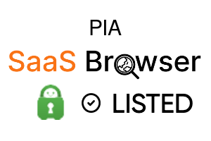 PIA - SaaS Browser Verified Badge