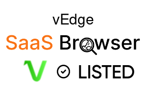 vEdge - SaaS Browser Verified Badge