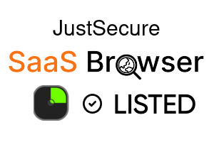 JustSecure - SaaS Browser Verified Badge
