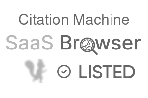 Citation Machine - SaaS Browser Verified Badge